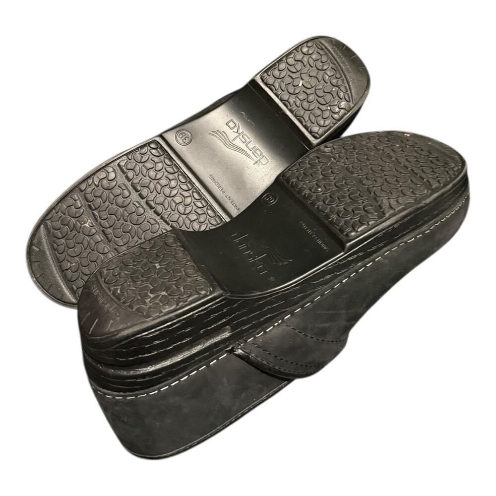 Dansko XP Women’s Professional Black Leather Clogs Career Shoes Size 39 US 8 - Picture 9 of 9
